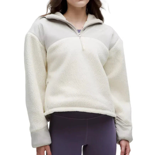 Womens Lululemon Half Zip Fleece