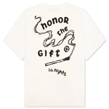 LA Nights T-Shirt - Bone