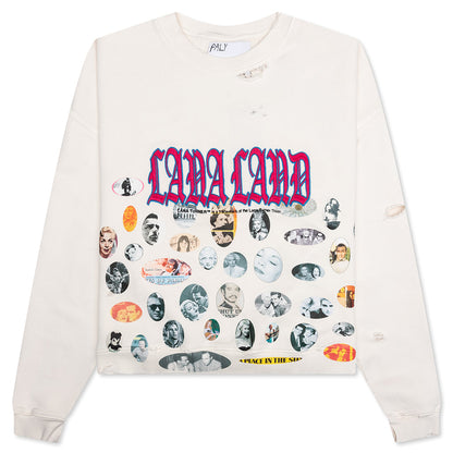 Lana Land Crewneck - Vintage White