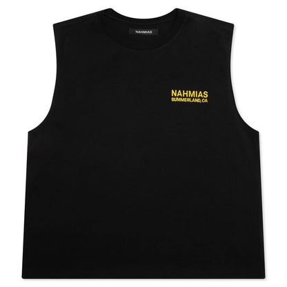 Landscape Muscle T-Shirt - Vintage Black