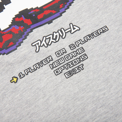 Kids Lava Flag S/S Tee - Heather Grey