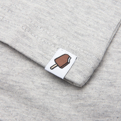 Kids Lava Flag S/S Tee - Heather Grey