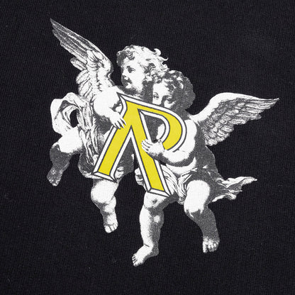 Legacy Cherubs Hoodie - Jet Black