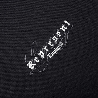 Legacy Overprint Hoodie - Vintage Black