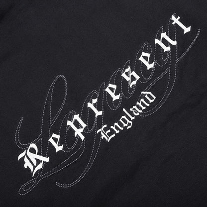 Legacy Overprint Hoodie - Vintage Black