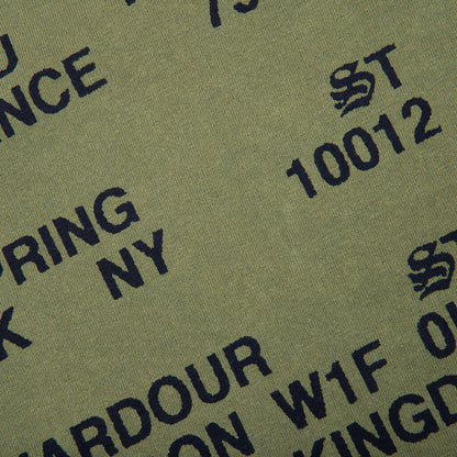 Locations Pigment Dyed Tee - Olive