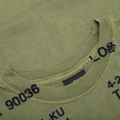 Locations Pigment Dyed Tee - Olive