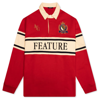 Lomu Rugby Polo - Red