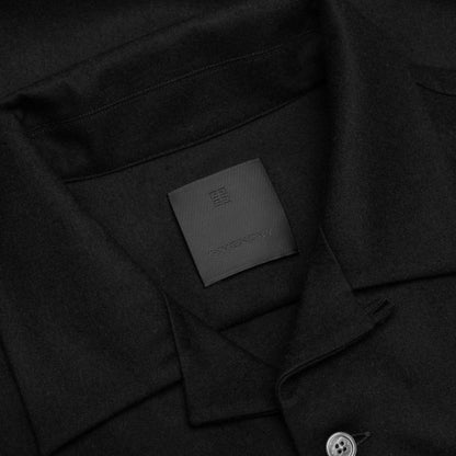 Long Sleeve Overshirt - Black