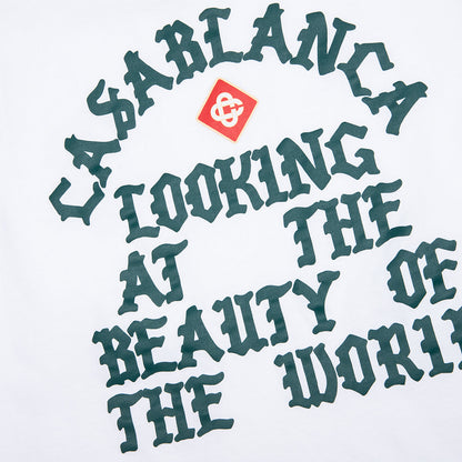 Beauty of the World Printed T-Shirt - White