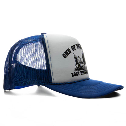 Lost Highway Trucker - Royal Blue/White