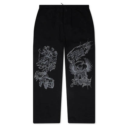 Loud Noises Track Pant - Black