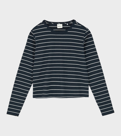 Loui Blouse Navy/White Stripe