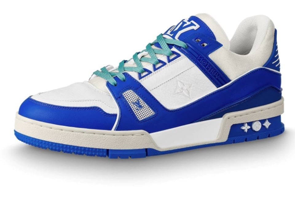 LOUIS VUITTON LV TRAINER BLUE
