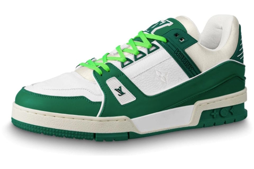 LOUIS VUITTON LV TRAINER GREEN