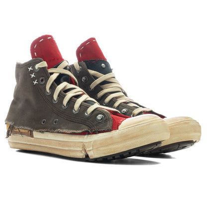 Love To Death Sneakers - Red/Brown