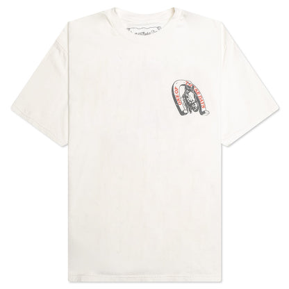 Lucky Number 73 S/S T-Shirt - Bone