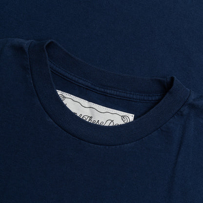 Lucky Number 73 S/S T-Shirt - Sun Faded Navy