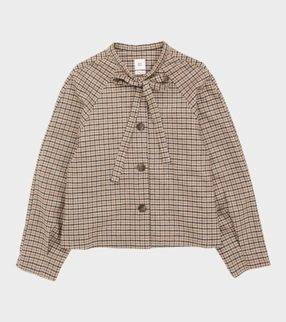 Marie Jacket Brown Check