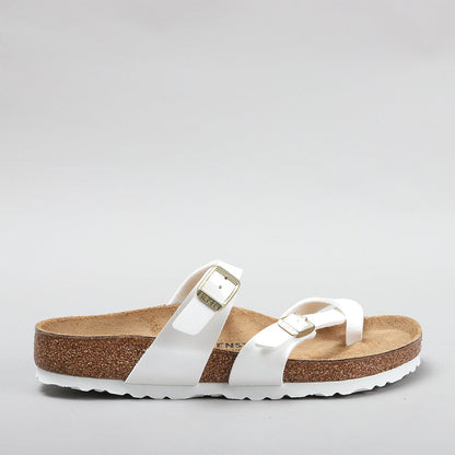 BIRKENSTOCK - MAYARI BF - PATENT WHITE