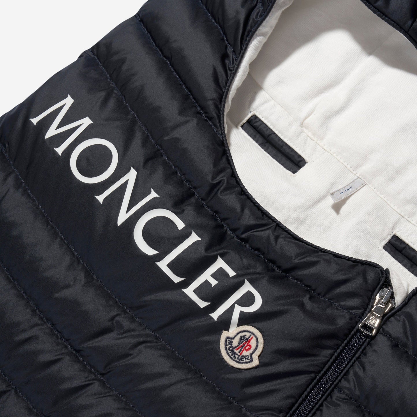 Infants Moncler Baby Down Padded Sleep Bag