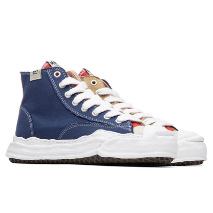 Original Sole Toe Cap Hi Sneaker - Navy/Beige