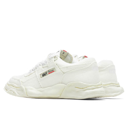 Parker Low OG Sole Canvas Sneaker "Perforated" - White