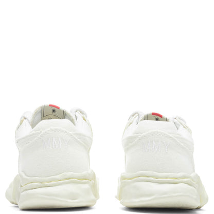 Parker Low OG Sole Canvas Sneaker "Perforated" - White