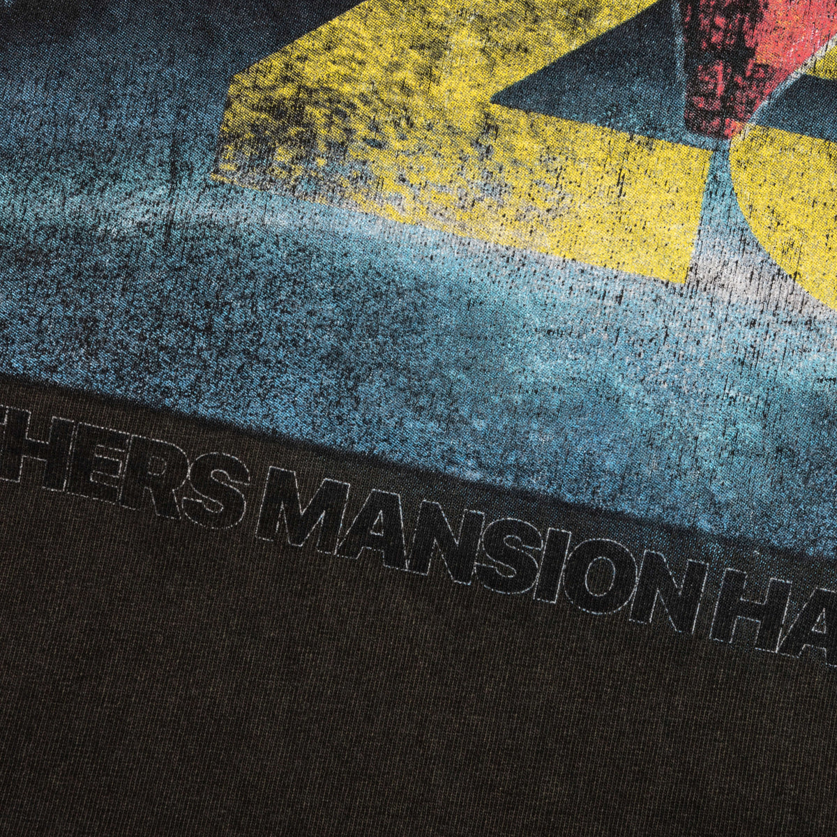 Mansion Tee - Mechanic Black