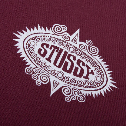 Mantra Zip Hoodie - Burgundy