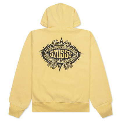 Mantra Zip Hoodie - Yellow