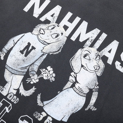Mascot Boxy T-Shirt - Worn Black