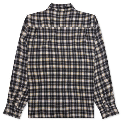 Matthew Plaid Shirt - Black
