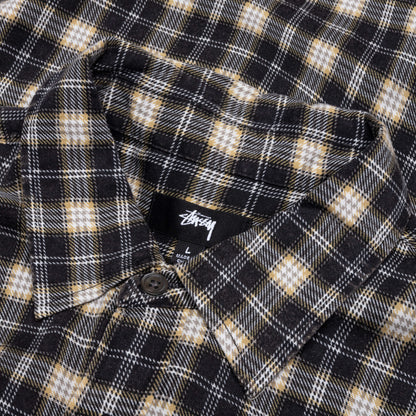 Matthew Plaid Shirt - Black