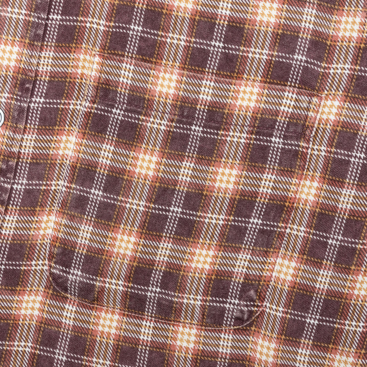 Matthew Plaid Shirt - Brick