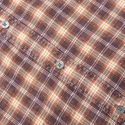 Matthew Plaid Shirt - Brick