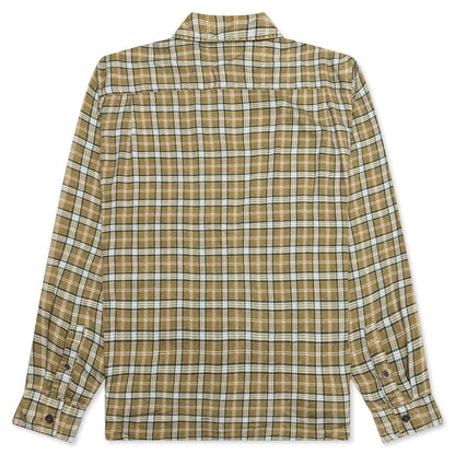 Matthew Plaid Shirt - Gold