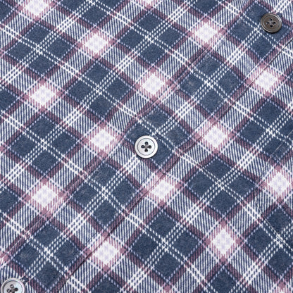 Matthew Plaid Shirt - Navy