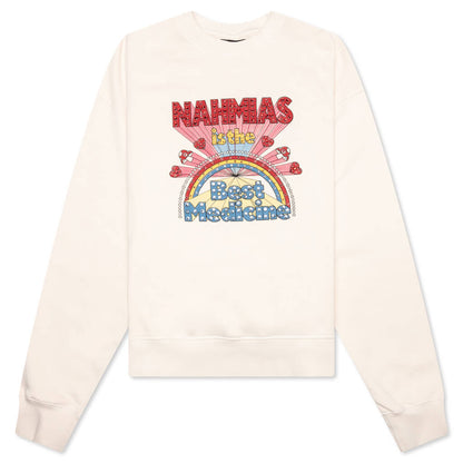 Medicine Crystal Crewneck - Antique White