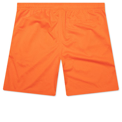 Mesh Basic Shorts - Orange
