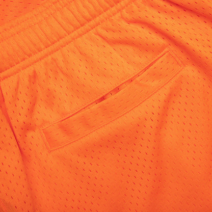 Mesh Basic Shorts - Orange
