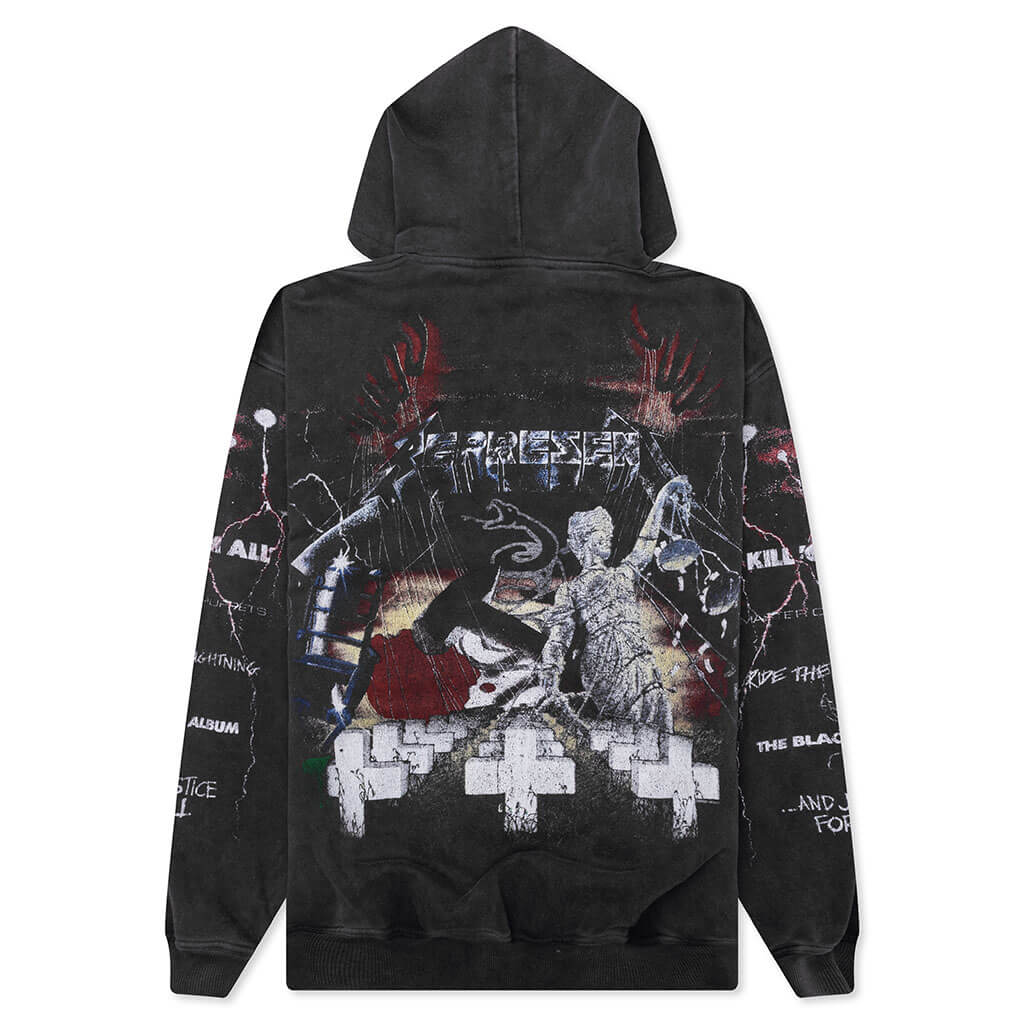 Metallica Master Of Puppets Hoodie - Vintage Grey