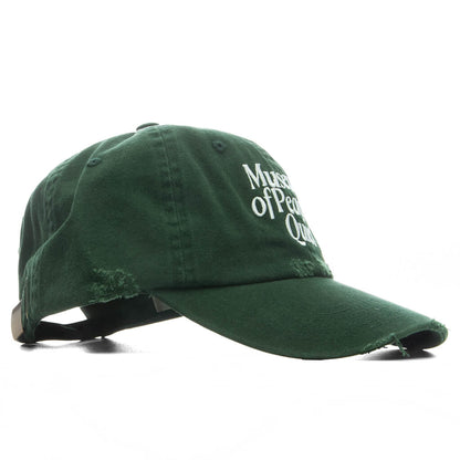 Mid Century Distressed Dad Hat - Forest