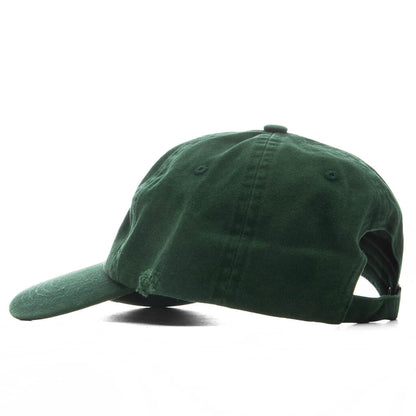 Mid Century Distressed Dad Hat - Forest