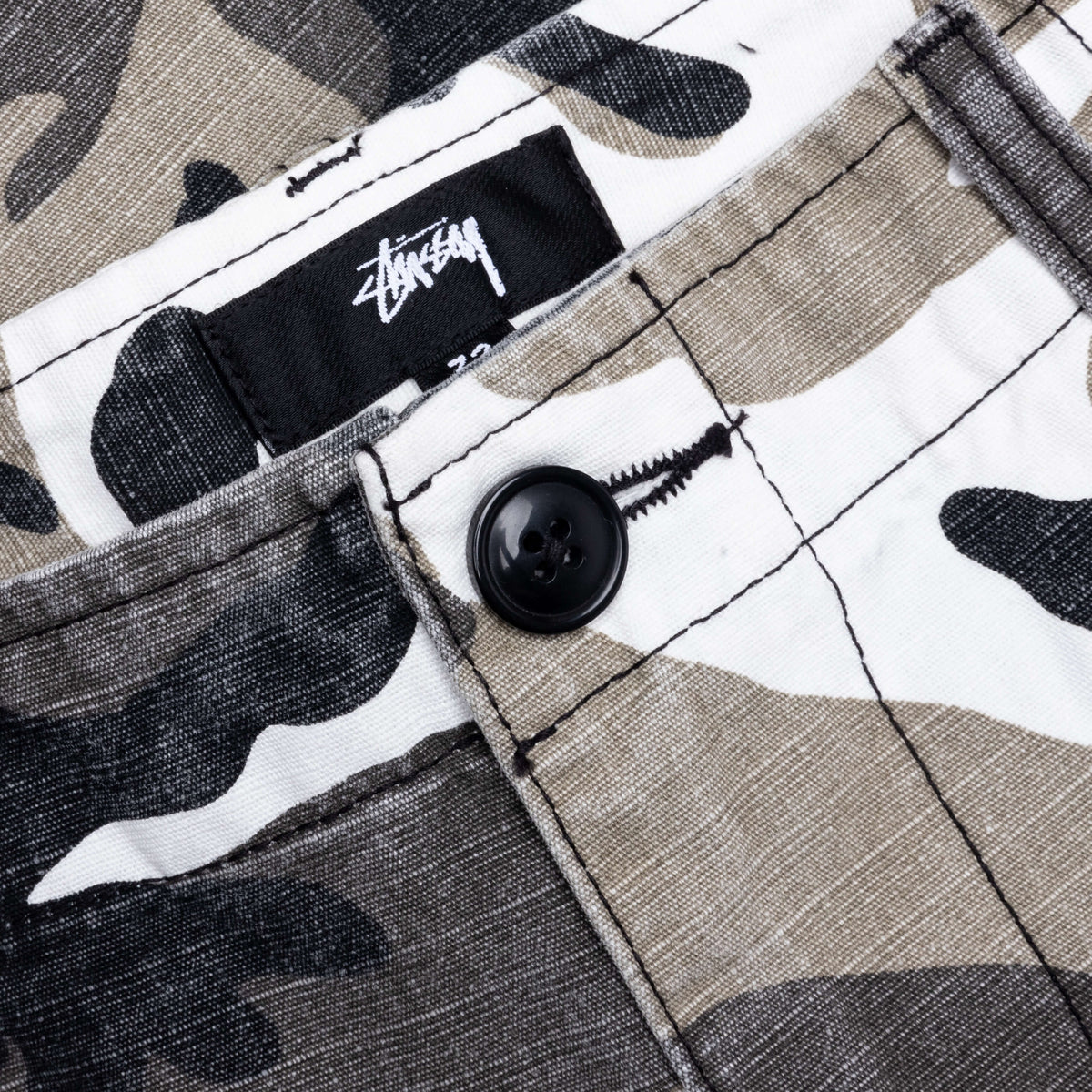 Military Cargo Pant Ripstop - Snow Camo
