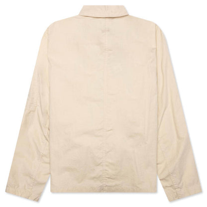 Military L/S Over Shirt - Bone