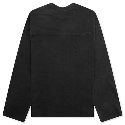 Miracle Academy Varsity L/S Shirt - Sunfade Black