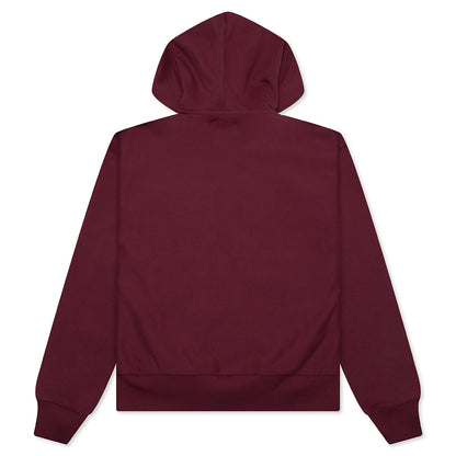 Mirror Zip Hoodie - Wine