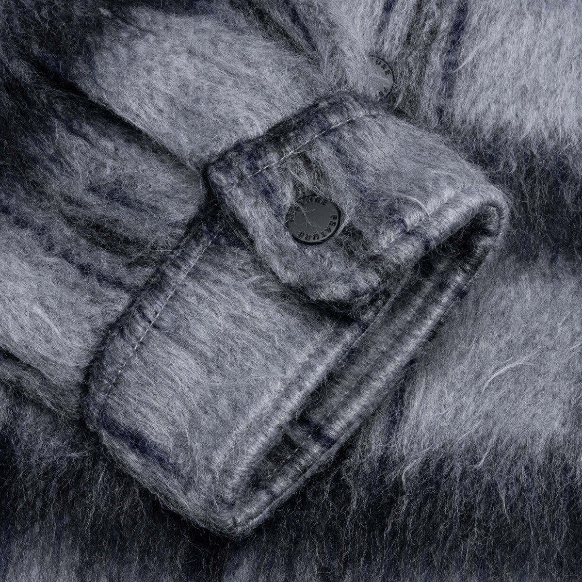 Mohair Flannel - Black