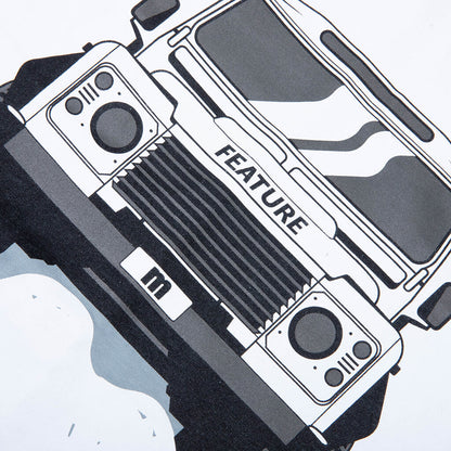 Morning Service Coffee Range Rover Tee - Slate